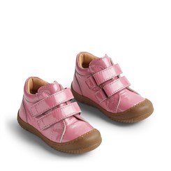 Wheat Bootie Double Velcro Ivalo Patent - Pink